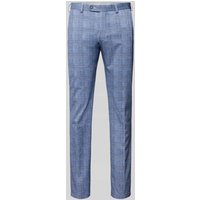 DIGEL Modern Fit Anzughose mit Eingrifftaschen Modell 'Sergio' in Blau, Größe 52 von Digel
