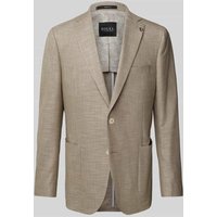 DIGEL Modern Fit Sakko mit aufgesetzten Taschen Modell 'Edward' in Beige, Größe 102 von Digel