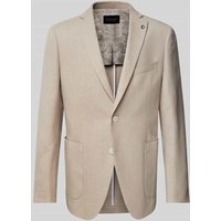 DIGEL Modern Fit Sakko mit aufgesetzten Taschen Modell 'Edward' in Beige, Größe 52 DIGEL Modern Fit Sakko mit aufgesetzten Taschen Modell 'Edward' in Beige, Größe 52 von Digel