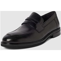 DIGEL Penny-Loafer-Schuhe mit Schnürverschluss Modell 'Sokrates' in Black, Größe 43 von Digel