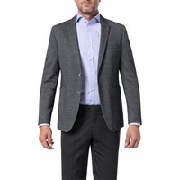 DIGEL Herren Sakko grau Baumwolle meliert Slim Fit von Digel