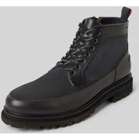 DIGEL Schnürboots aus echtem Leder Modell 'SPIDER' in Mittelgrau, Größe 43 von Digel