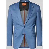 DIGEL Slim Fit 2-Knopf-Sakko Modell 'Anello' in Hellblau, Größe 52 von Digel