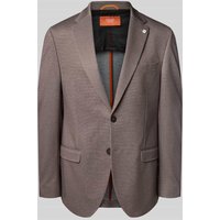 DIGEL Slim Fit 2-Knopf-Sakko Modell 'Anello' in Hellbraun, Größe 98 von Digel