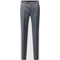 DIGEL Slim Fit Anzughose mit Bügelfalten Modell 'Franco' in Petrol, Größe 26 von Digel