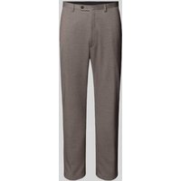 DIGEL Slim Fit Anzughose mit Gesäßtaschen Modell 'Ano' in Hellbraun, Größe 54 von Digel