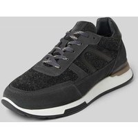 DIGEL Sneaker aus Leder-Textil-Mix Modell 'Swift' in Mittelgrau, Größe 42 von Digel