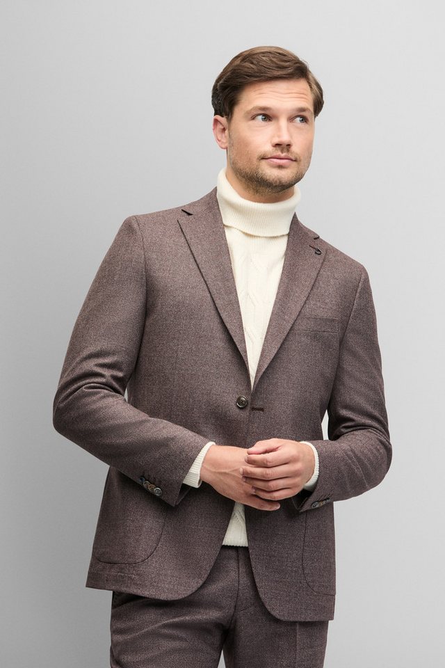 Digel Anzugsakko Edward (1-tlg., Schurwollmix) Kissing Buttons, Abnehmbarer Revers-Pin von Digel