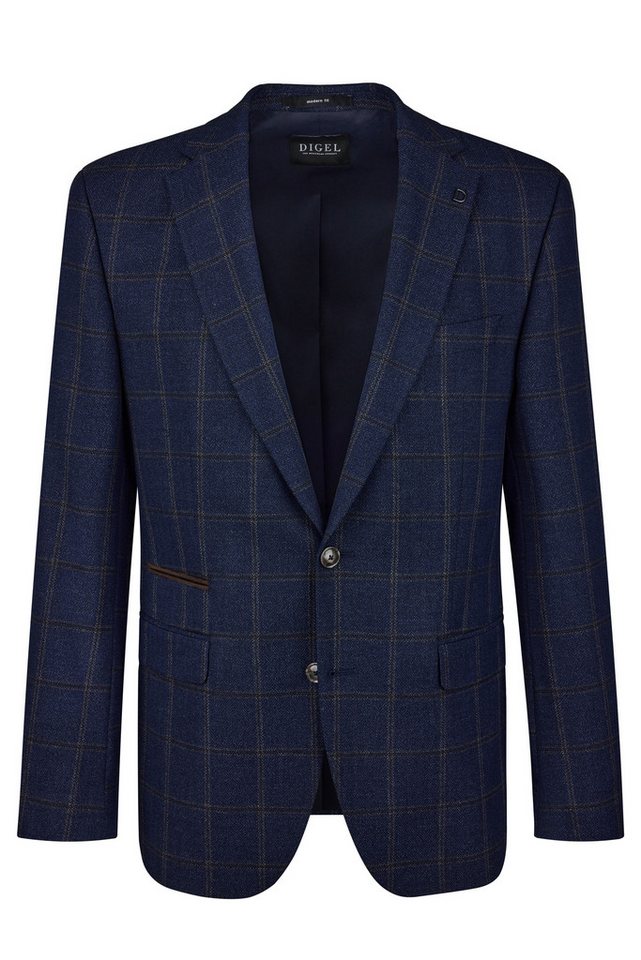 Digel Anzugsakko Erol (1-tlg., Polyester-Viskosemix) Kissing Buttons, Abnehmbarer Revers-Pin von Digel