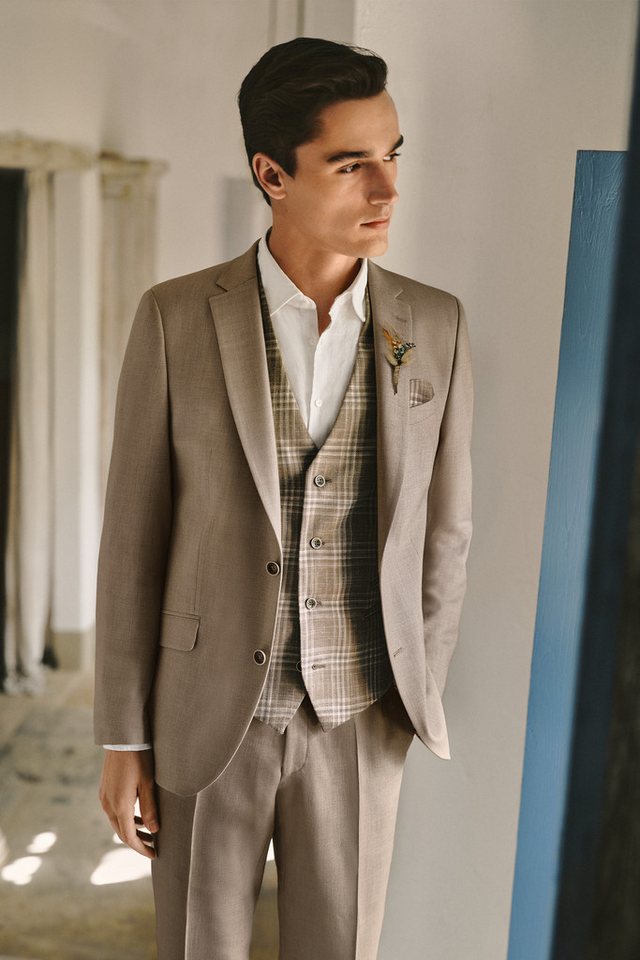 Digel Anzugsakko Mika (1-tlg., Polyester-Viskose-mix) Kissing Buttons von Digel