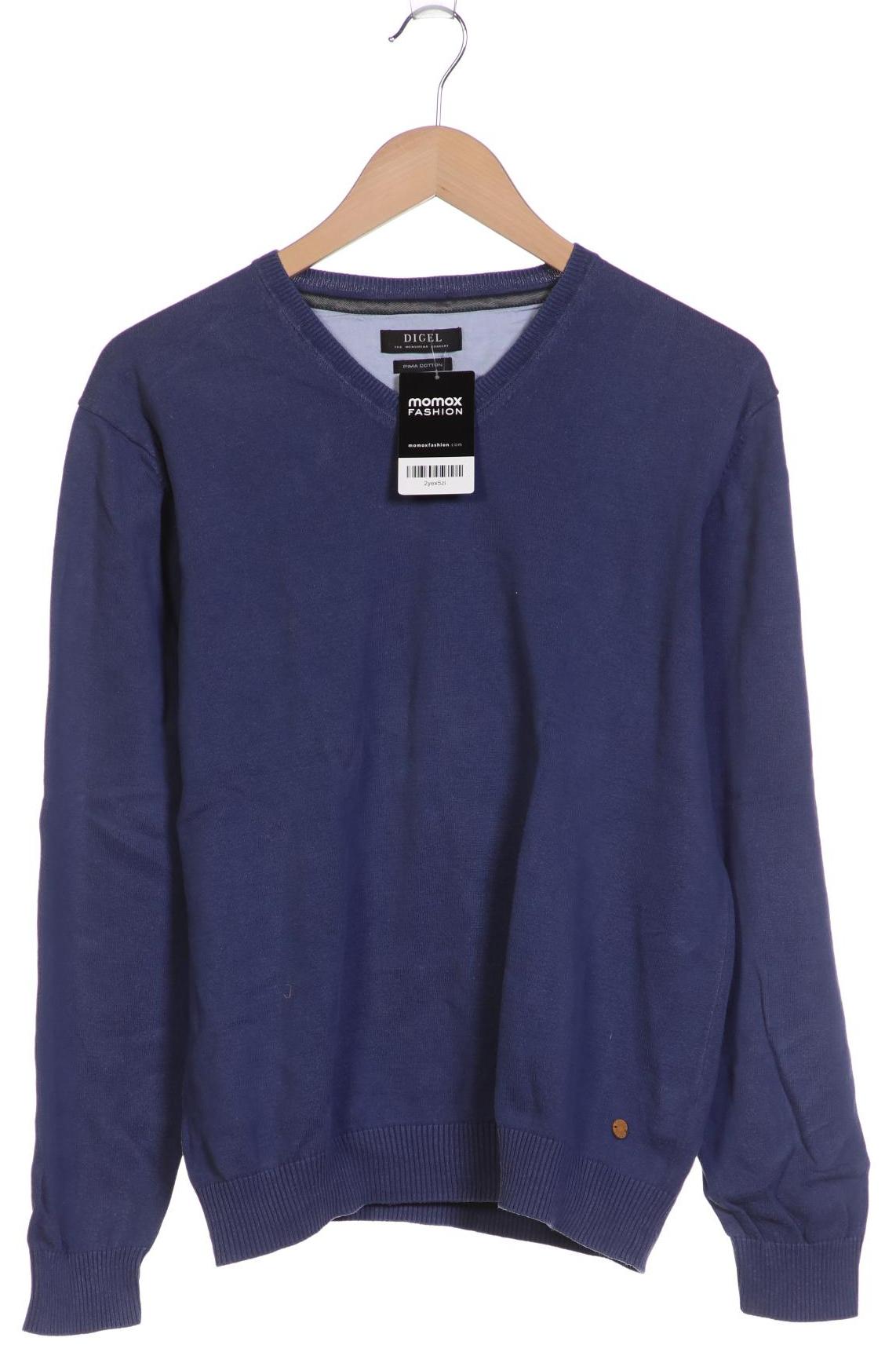 Digel Herren Pullover, blau von Digel