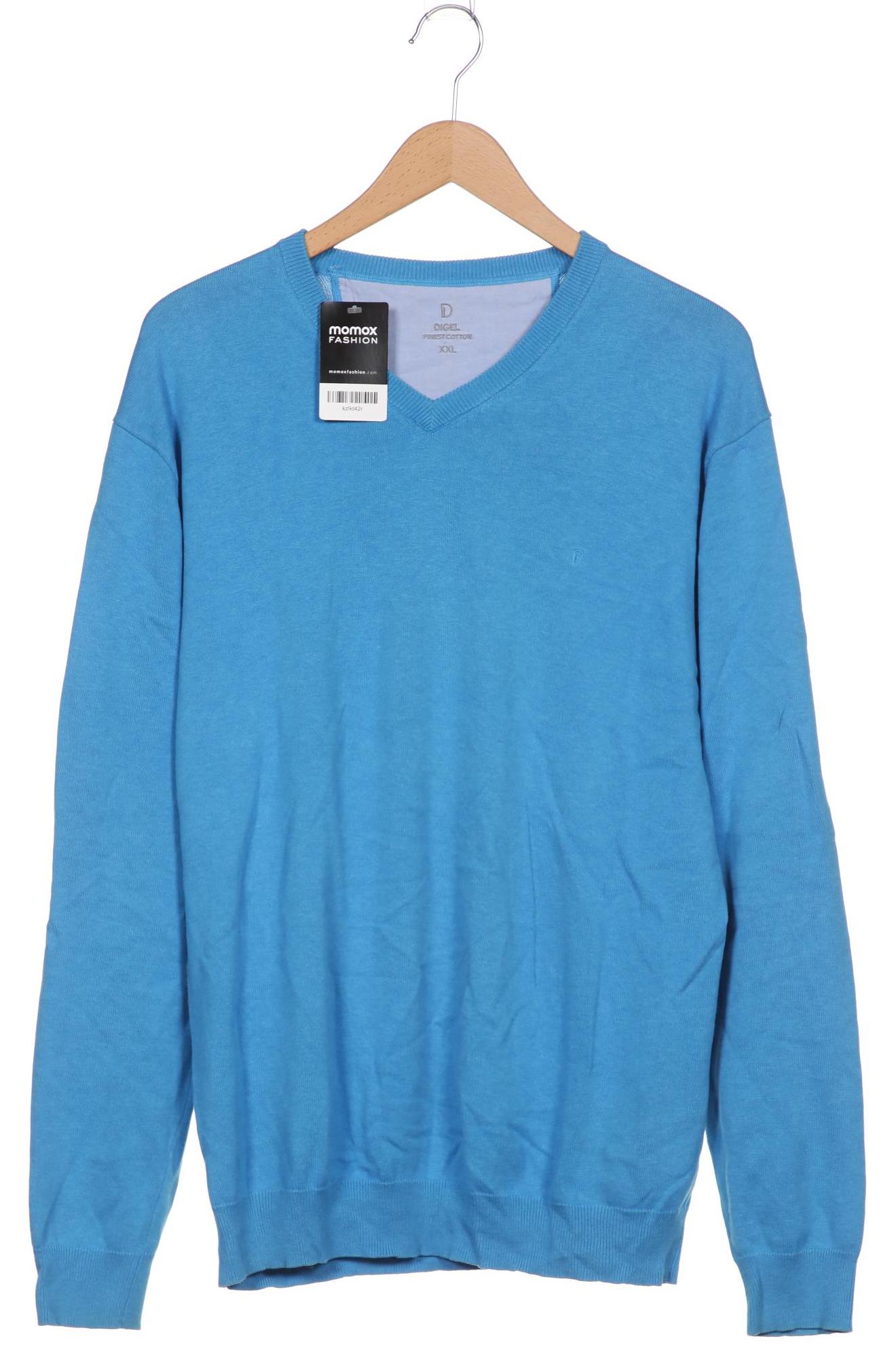 Digel Herren Pullover, blau von Digel