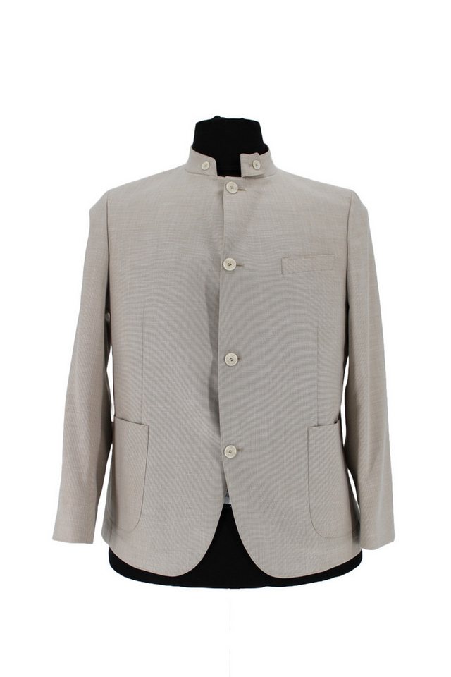 Digel Sakko Herren Sakko mit Stehkragen beige Elon 74 von Digel
