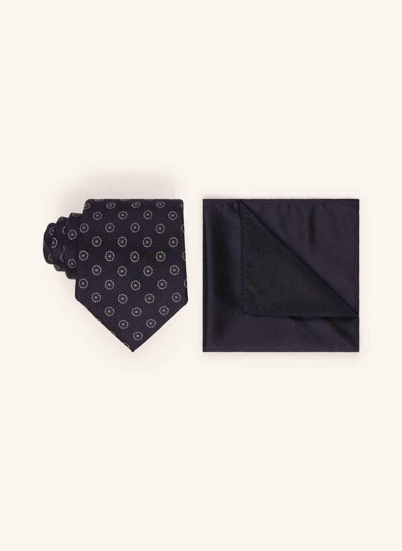 Digel Set Danny: Krawatte Und Einstecktuch blau Digel Set Danny: Krawatte Und Einstecktuch blau von Digel