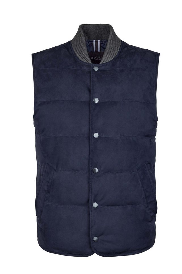 Digel Steppweste Erie (1-tlg) Doppelt gerautes Suede, Sorona® Fiber Down Füllung, wasserabweisend von Digel