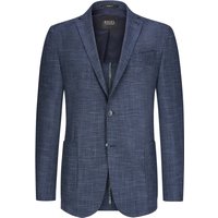 Digel Teilgefüttertes Sakko mit Ellenbogen-Patches, Modern Fit von Digel