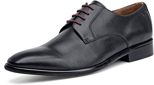 Digel Herren Businessschuhe Simon Schnürschuh Glattleder Schnürhalbschuhe Büro Elegant Uni Business büro dunkelblau schlicht elegant klassisch von DIGEL