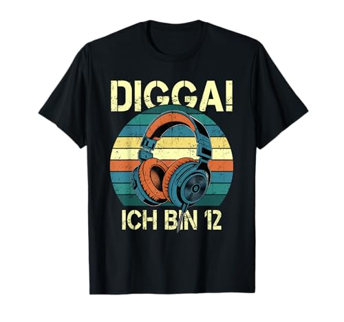 Digga! Ich Bin 12 Jahre 12. Geburtstag Junge Zocker Jungs T-Shirt Digga! Ich Bin 12 Jahre 12. Geburtstag Junge Zocker Jungs T-Shirt von Digga! Ich Bin 12 Jahre 12. Geburtstag Jungs