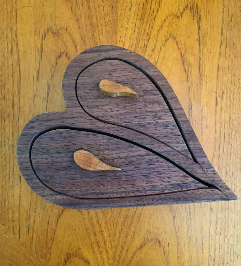 Herz-Holzkiste Herz-Holzkiste von DiggersFineWoodWorks