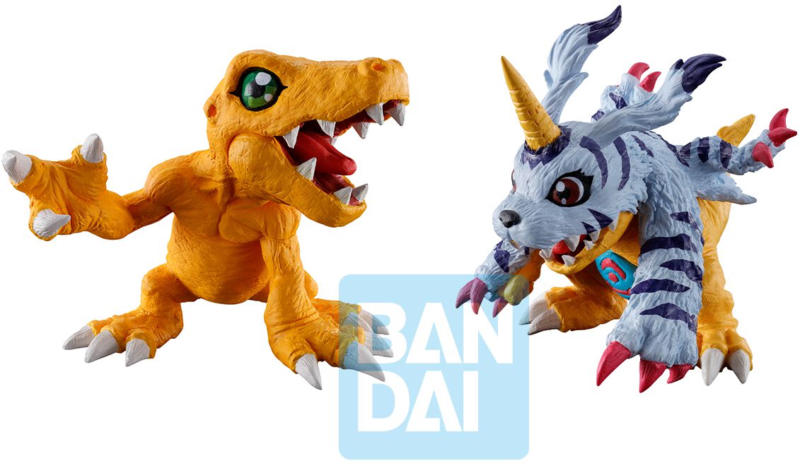 Digimon Adventure - Gaming Sammelfiguren - Banpresto - Agumon & Gabumon Ultimate Evolution von Digimon Adventure