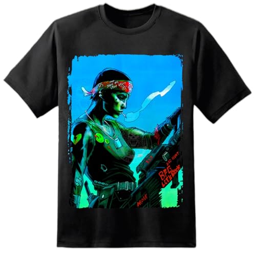 Aliens Private Vasquez Colonial Marine T-Shirt USCM LV426 Weyland Yutani Corp Sulaco Nostromo Xenomorph, Schwarz , 5XL/6XL von Digital Pharaoh