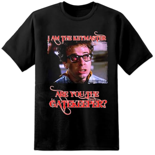 DIGITAL PHARAOH Ghostbusters Herren Keymaster T-Shirt Zuul Gozor Venkman, Schwarz , L/XL von Digital Pharaoh