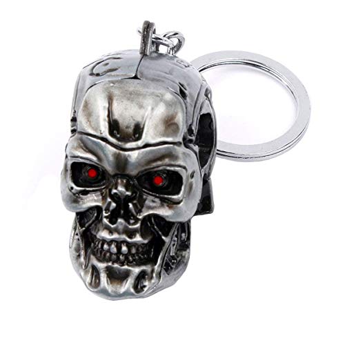 Digital Pharaoh - Terminator T800 Kopf Schlüsselanhänger Ring Skynet Cyberdyne Systems von Digital Pharaoh