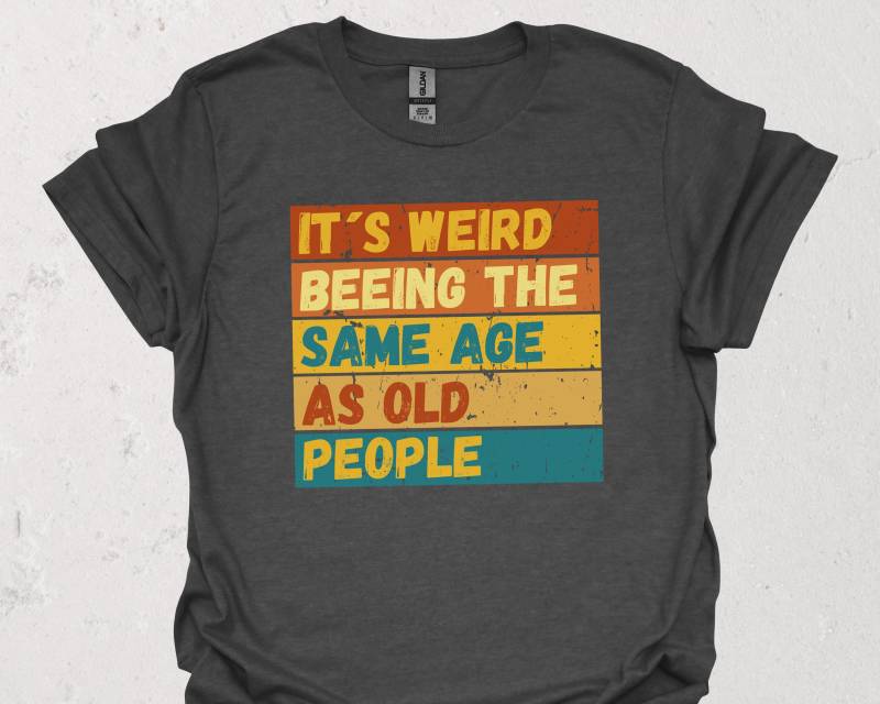 Retro T-Shirt Zum Geburtstag | Lustiges Alte Leute Shirt Witziges Geschenk Für Männer Humorvolles Vintage Geburtstagsgeschenk Frauen von DigitalArtPrints3000