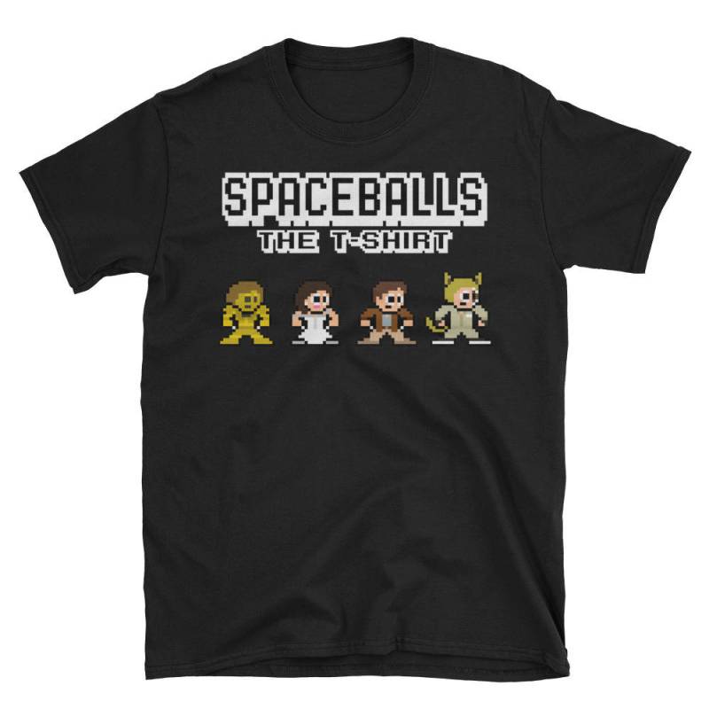 8-Bit Spaceballs.unisex T-Shirt. Spaceballs Shirt. Film-Shirt. Lustiges Retro Shirt.nerd Shirt.geek Shirt.gamer Hemd von DigitalCrack