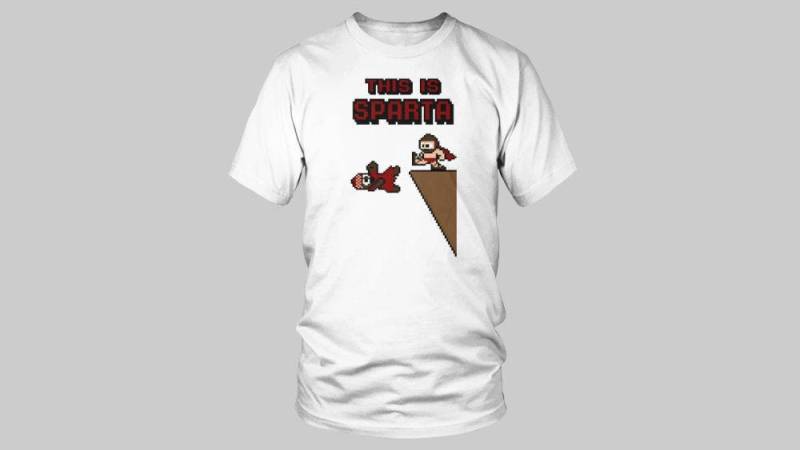 Das Ist Sparta. Unisex-T-Shirt.300-Shirt. Film-Shirt. Lustiges Shirt. Retro Shirt.nerd Shirt.geek Shirt.gamer Hemd von DigitalCrack
