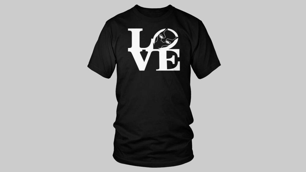 Liebe Black Panther. T-Shirt. Bestaunen Sie Shirts.superhero Shirts.nerd Shirts.geek Shirts.gamer Hemden von DigitalCrack