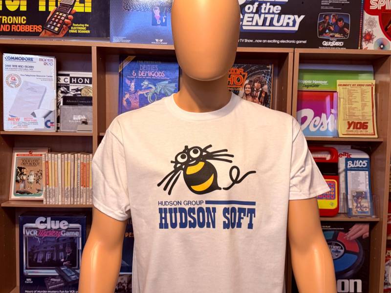 Hudson Soft T-Shirt Neu Wähle Deine Größe Retro Videospiele von DigitalStylistics
