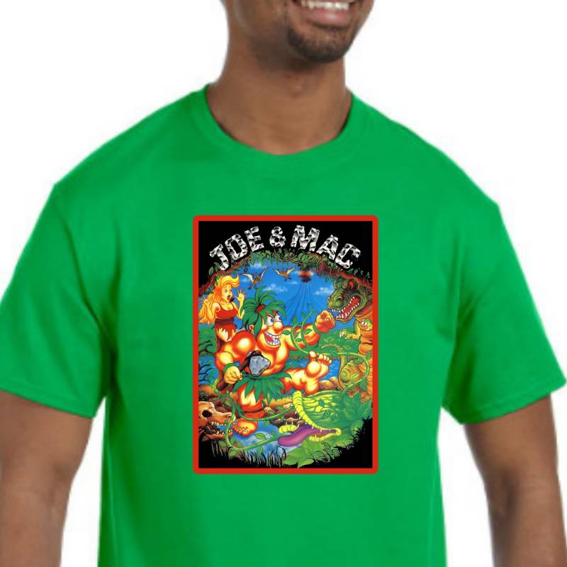 Joe Und Mac T-Shirt Neu Wählen Sie Ihre Farbe & Größe Videospiel von DigitalStylistics