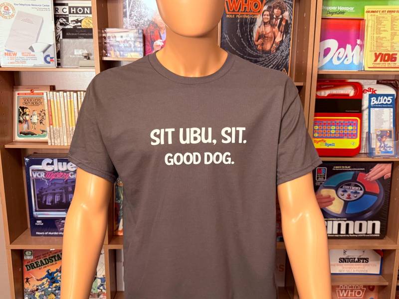 Sit Ubu T-Shirt Neu Farbe Und Größe Auswählen 80Er Jahre Retro Tv Show Hund von DigitalStylistics
