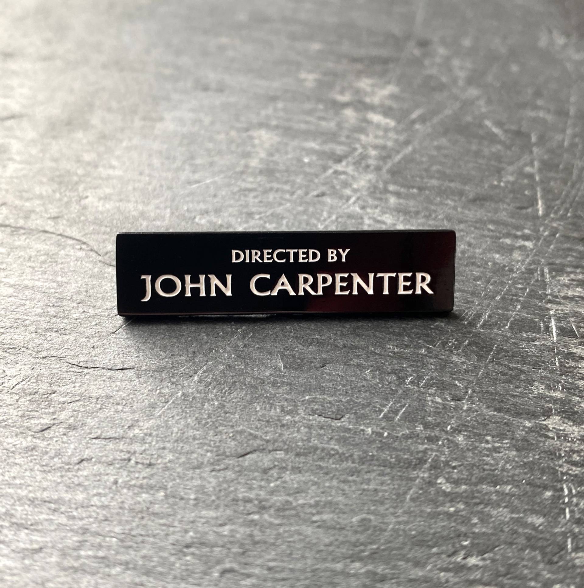 John Carpenter Dirigiert Von Soft Enamel Pin Anstecker von DigitalSuicideCo