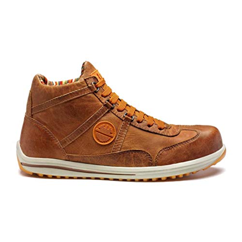 DIKE RAVING RACY H S3 SRC Schuh knöchelhoch ALU, BGR 191 tabak 46 von DIKE