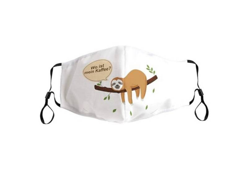 Dilara Mund-Nasen-Masken Baumwollmasken mit Sprüchen & Motiven - Gesicht Stoffmasken Aufdruck, aus Baumwolle - Waschbar, Atmungsaktiv & Wiederverwendbar von Dilara