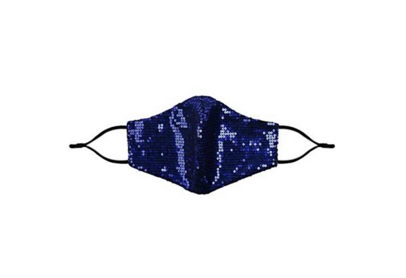 Dilara Mund-Nasen-Masken PREMIUM Strass & Pailletten Gesichtsmaske für Damen & Herren, Funkelnder Schutz mit Stil – ideal für besondere Anlässe von Dilara