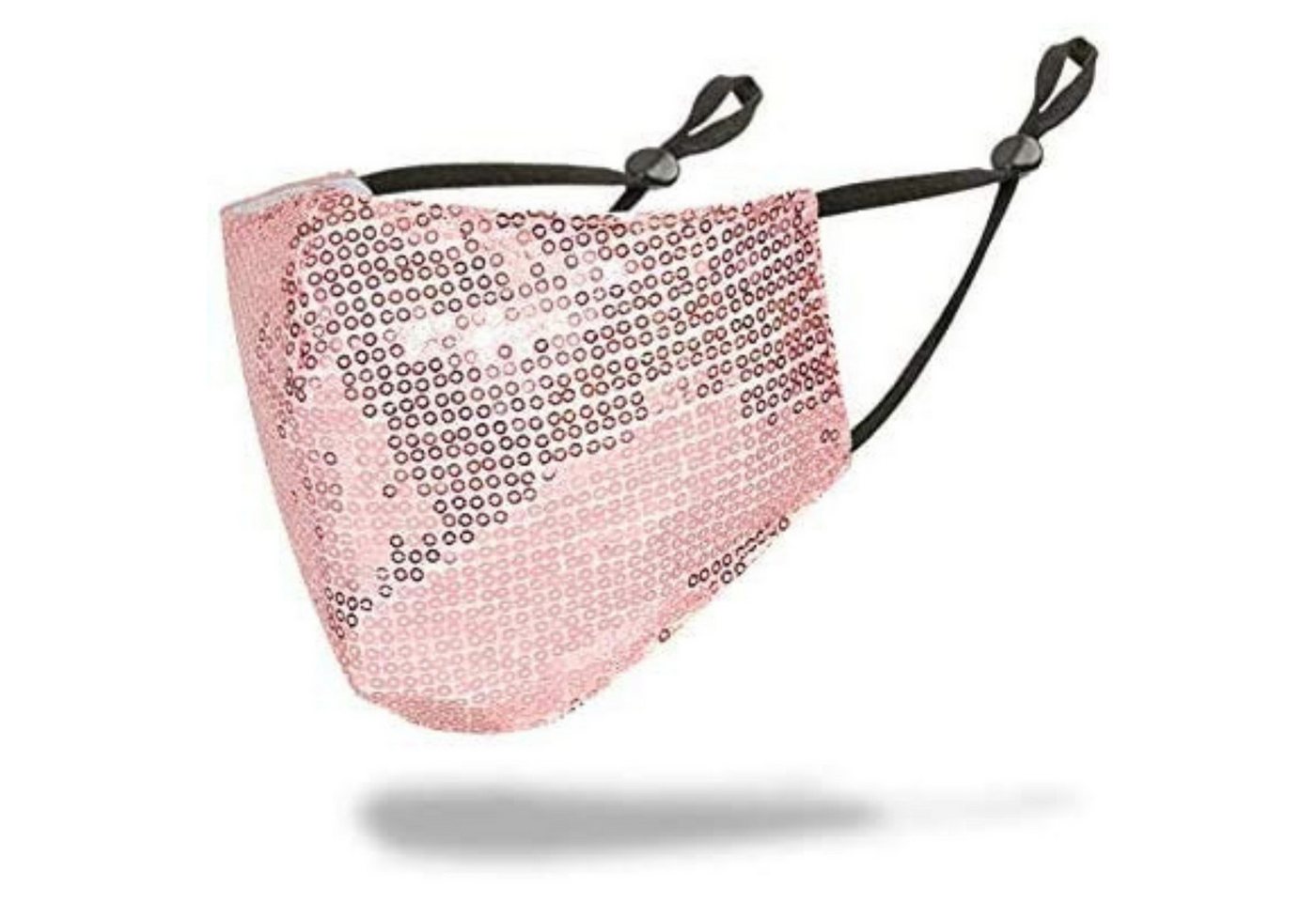 Dilara Mund-Nasen-Masken PREMIUM Strass & Pailletten Gesichtsmaske für Damen & Herren, Funkelnder Schutz mit Stil – ideal für besondere Anlässe von Dilara