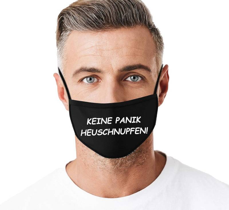 Dilara Mund-Nasen-Masken mit lustigen Sprüchen - Schwarze Gesicht Stoffmaske für Erwachsene, Waschbar, Atmungsaktiv & Wiederverwendbar von Dilara