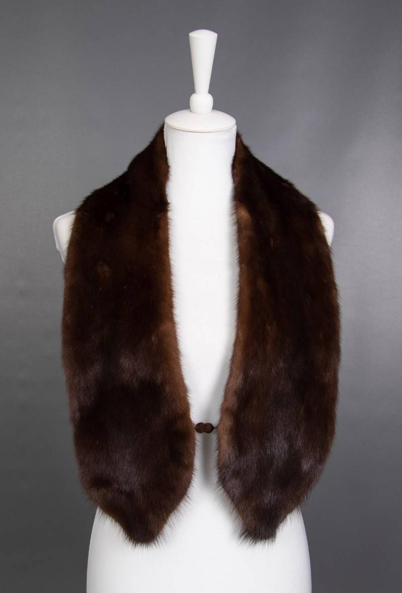 1167 Edler Echt Nerz Mantel Luxus Jacke Stola Wunderschöner Look Pelz von DilartPlus