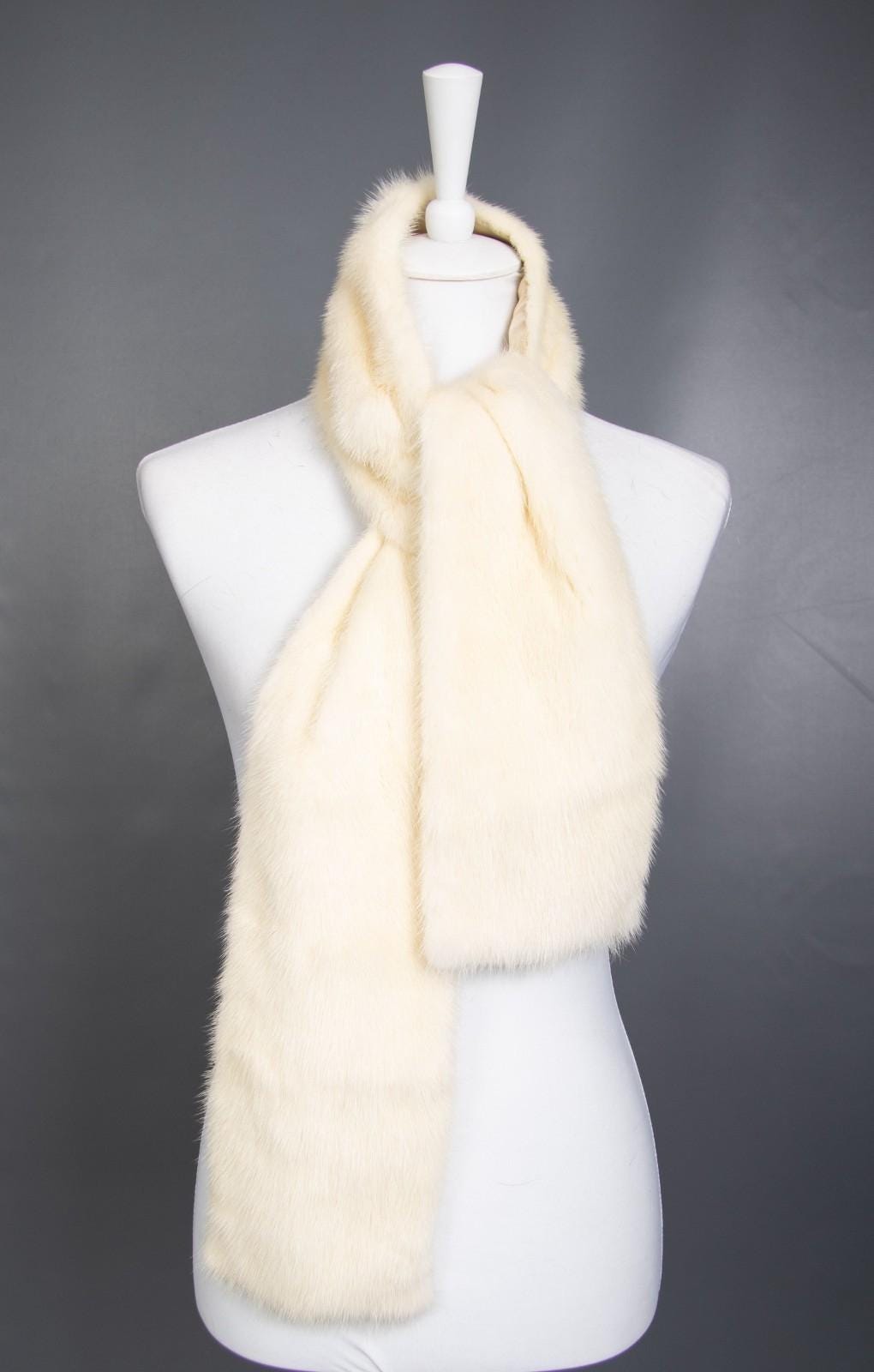 1388 Glamouröse Echt Nerz Pelz Mantel Jacke Stola Wunderschöner Look von DilartPlus