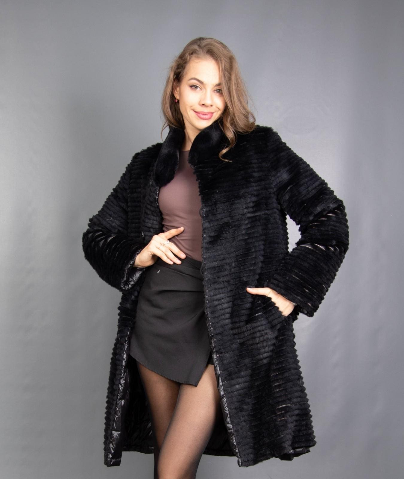 16040 Wunderschöne Wendejacke Pelzjacke 16040 Wunderschöne Wendejacke Pelzjacke von DilartPlus