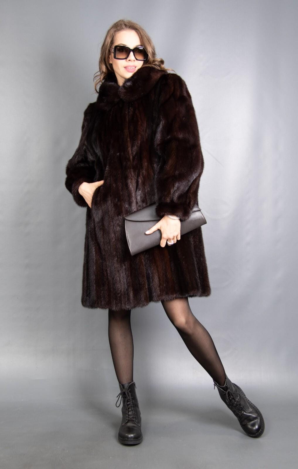 6603 Wunderschöne Echt Nerz Mantel Luxus Pelz Jacke Wunderschöner Look Gr.m 6603 Wunderschöne Echt Nerz Mantel Luxus Pelz Jacke Wunderschöner Look Gr.m von DilartPlus