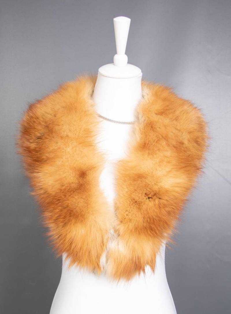 Bezaubernde Echt Rotfuchs Mantel Pelz Jacke Stola Wunderschöner Look von DilartPlus
