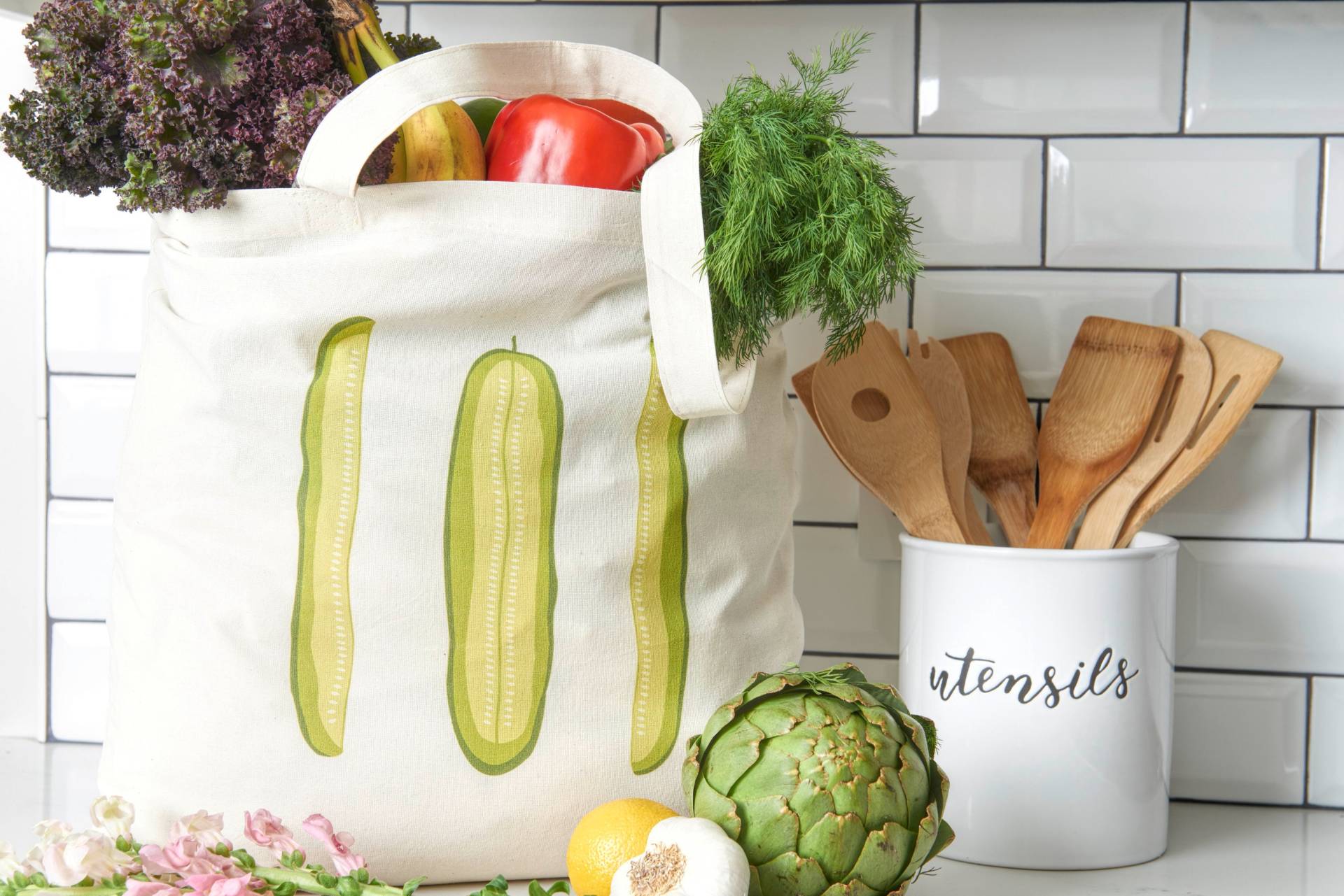 Drei Pickles Tote Drei Pickles Tote von DillHaus