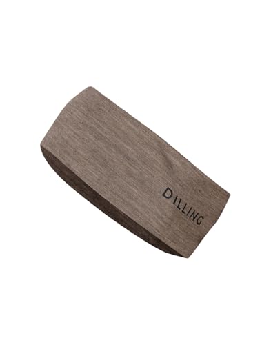 DILLING Damen-Stirnband aus Merinowolle - Braun meliert Einheitsgröße DILLING Damen-Stirnband aus Merinowolle - Braun meliert Einheitsgröße von Dilling
