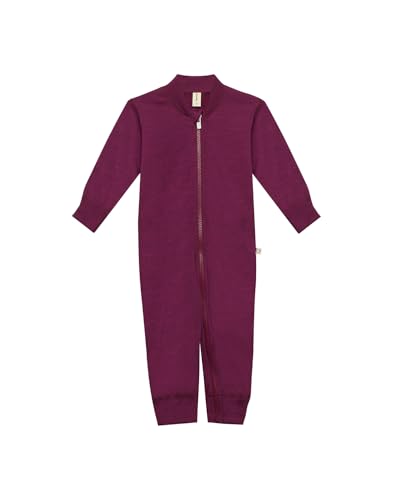 Dilling Anzug aus natürlicher Merinowolle für Babys - Holunder 68 von Dilling