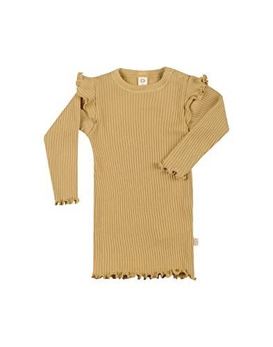 Dilling Baby Langarmshirt aus natürlicher Merinowolle Honig von Dilling