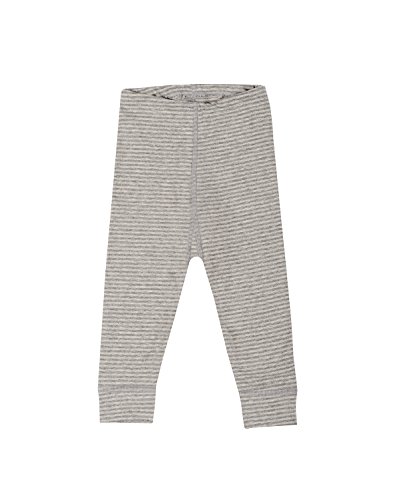 Dilling Baby Leggings für Mädchen & Jungen - Bio Baumwolle Grau gestreift 62 von Dilling